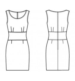 Dress pattern 1037