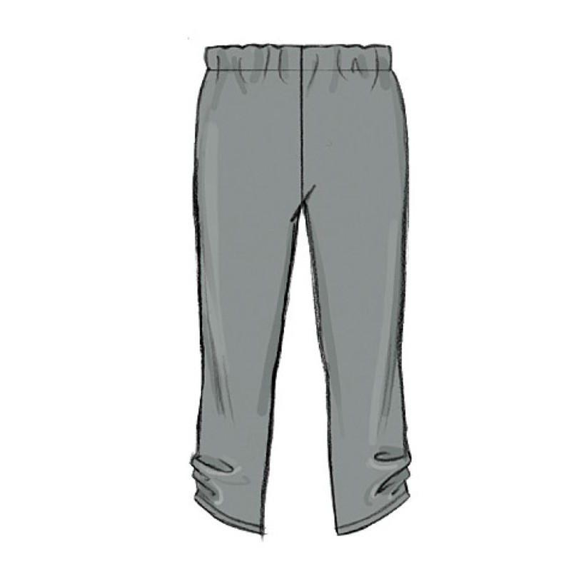 Pants cut pattern 5001