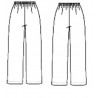 Women's trousers 1012 sewing pattern