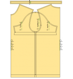 sewing pattern T-SHIRT BASSIC MEN'S V112