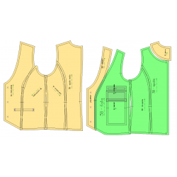Men's Hoodie Tailoring Pattern V105