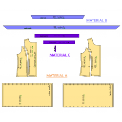 Sablon de croit sarafan uniforma 5027
